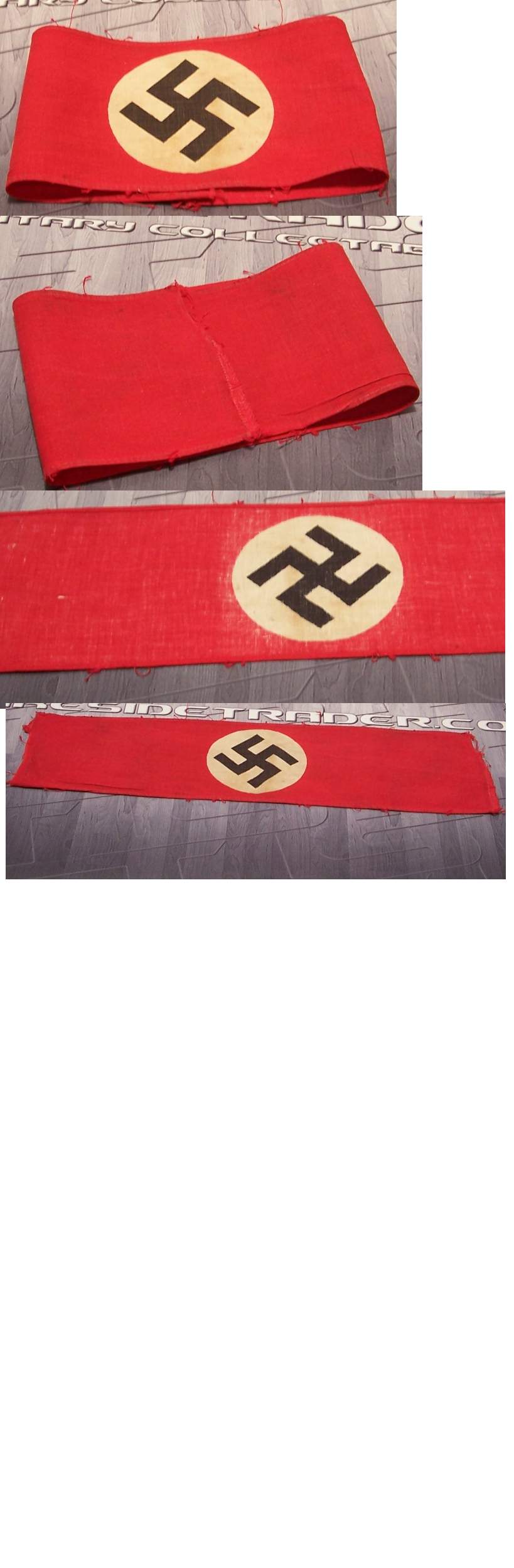 Printed NSDAP Armband