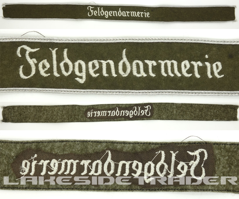 Feldgendarmerie Cuff Title