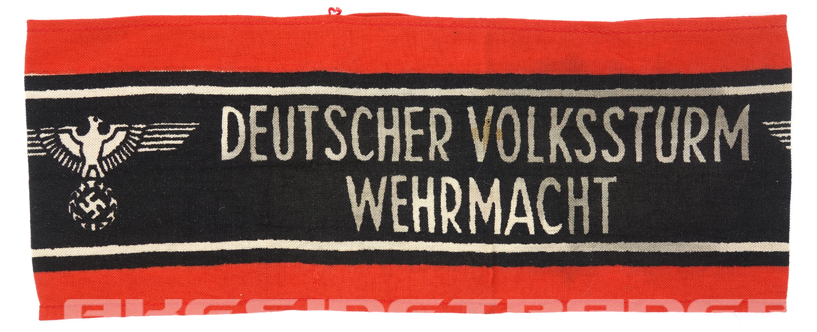 Deutscher Volkssturm Wehrmacht Armband