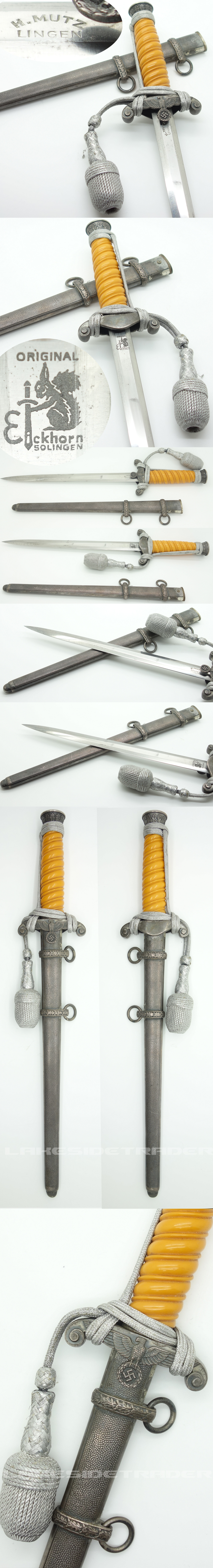 Distributor Marked Eickhorn Army Dagger