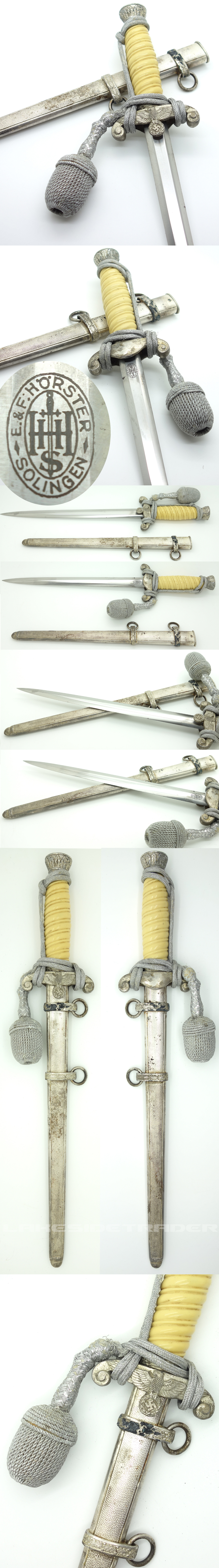 Army Dagger by E. & F. Horster