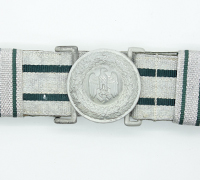 Army Officers Brocade Belt and Buckle