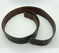 EM/NCO's Black Leather Belt