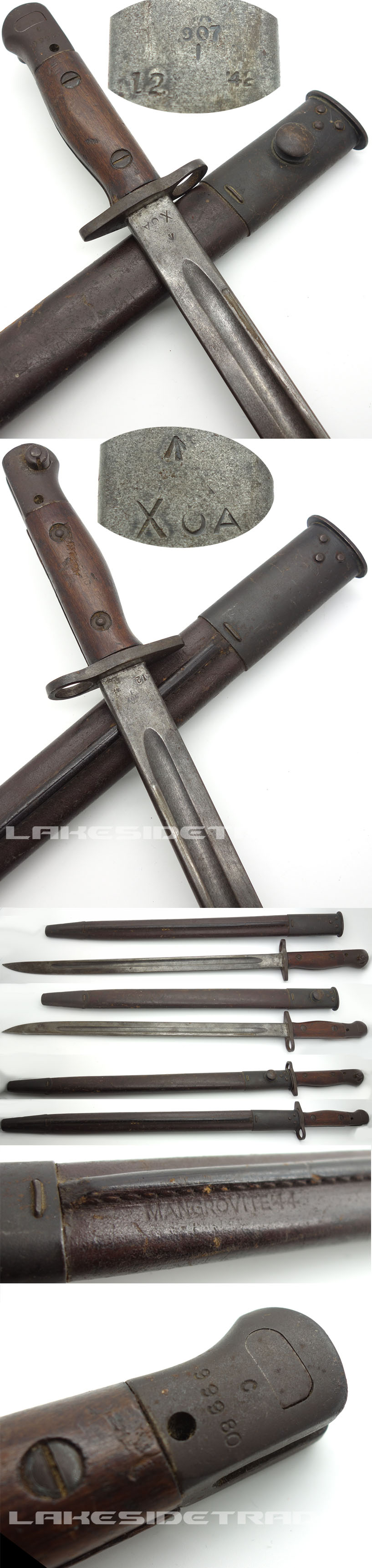 British/Australian SMLE Pattern 1907 Bayonet