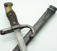 Austrian Ersatz Modified Kropatschek M.1878 Rifle Bayonet