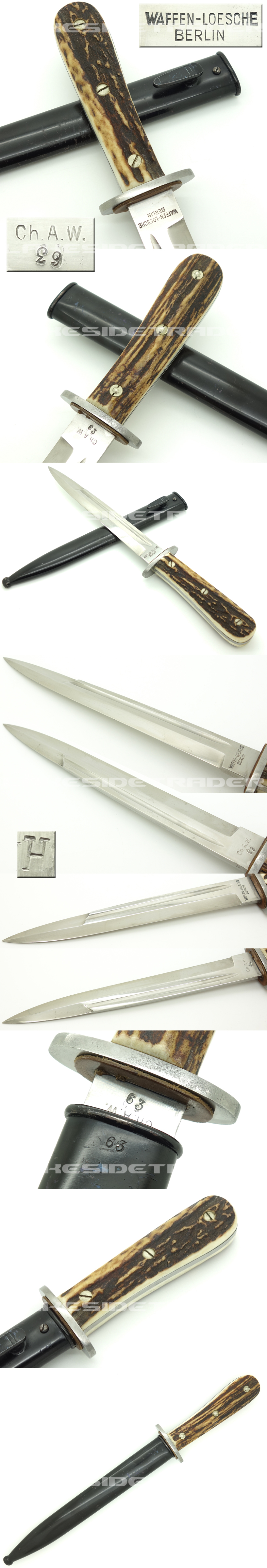 Matching - Forestry Luftwaffe Bayonet by Chromolit