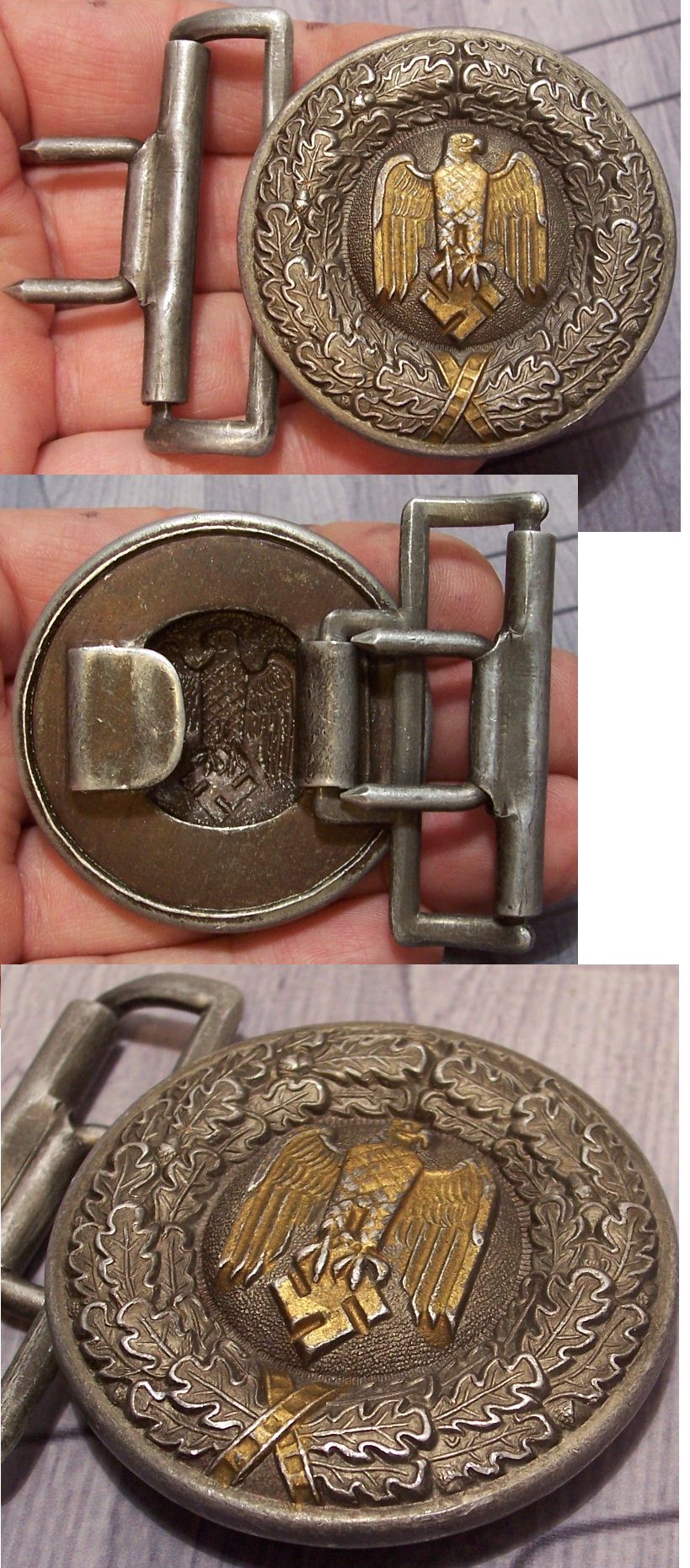 Army Officer Belt buckle