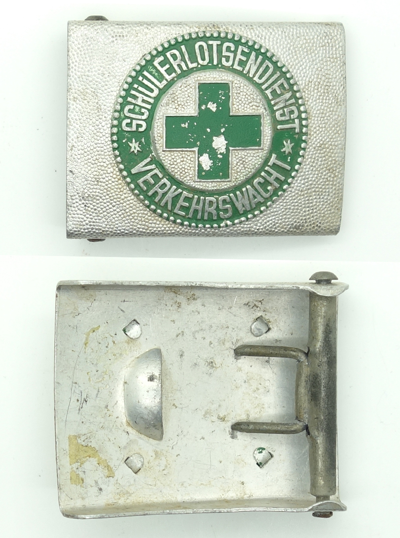 Schülerlotsendienst Verkehrswacht School Safety Patrol Belt Buckle