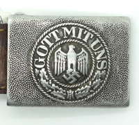 Tabbed Army Belt Buckle by Maurer 1936