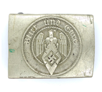 Transitional Hitler Youth Belt Buckle by Assmann