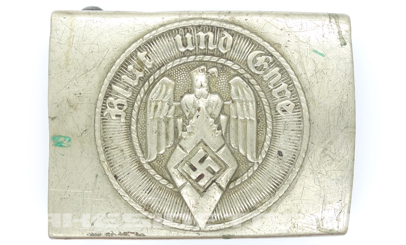 Transitional Hitler Youth Belt Buckle by Assmann