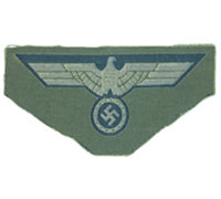 Late-War Printed Army EM/NCO Breast Eagle