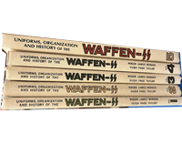 5 Volume Set Uniforms, Organization and History of the Waffen-SS