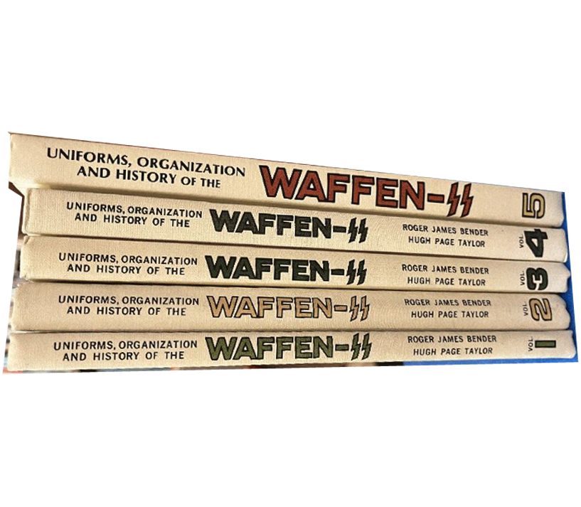 5 Volume Set Uniforms, Organization and History of the Waffen-SS