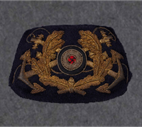 Rare Marine NSKK Cap Insignia