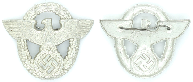 2nd Pattern - Police Visor Cap Badge by JFS