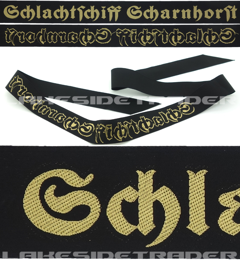 Navy “Schlachtschiff Scharnhorst” Cap Talley