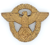 Police/Fire General’s Visor Cap Eagle by H.A.