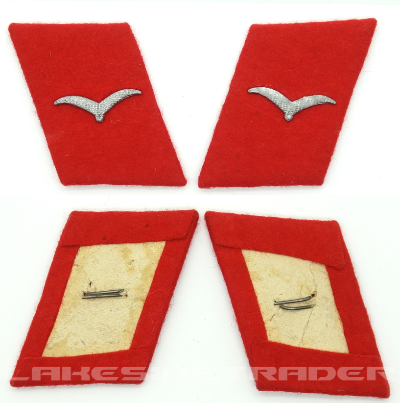 Luftwaffe Flieger Flak Collar Tabs