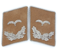 Luftwaffe Signals Leutnant Collar Tabs