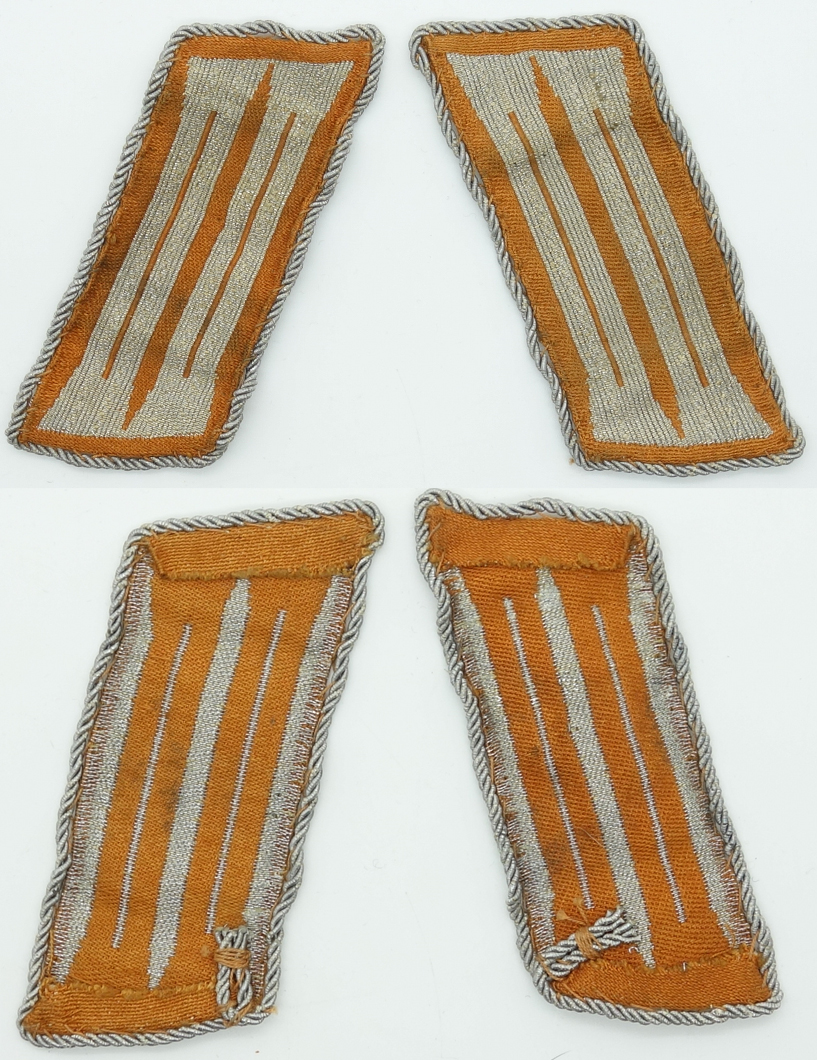 Polizei Gendarmerie NCO Collar Tabs