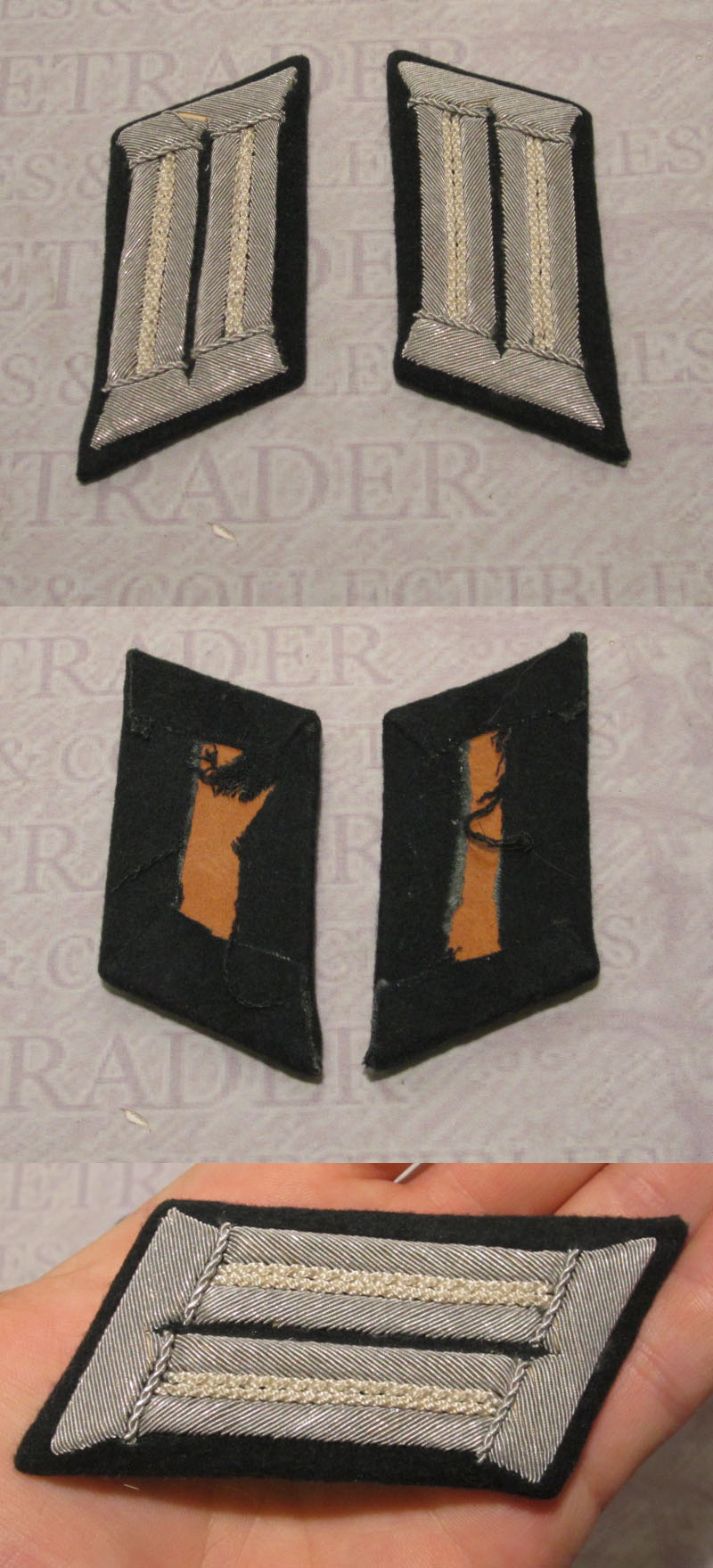 Army Infantry Officer Collar tabs | Lakesidetrader