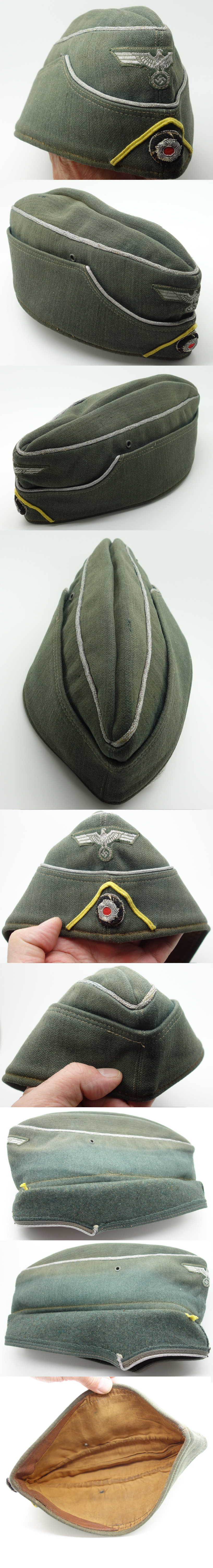 Army Officer Signals M38 Overseas Cap