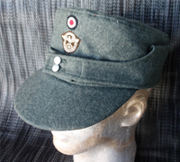 Police M43 EM/NCO Eastern People's Police Cap