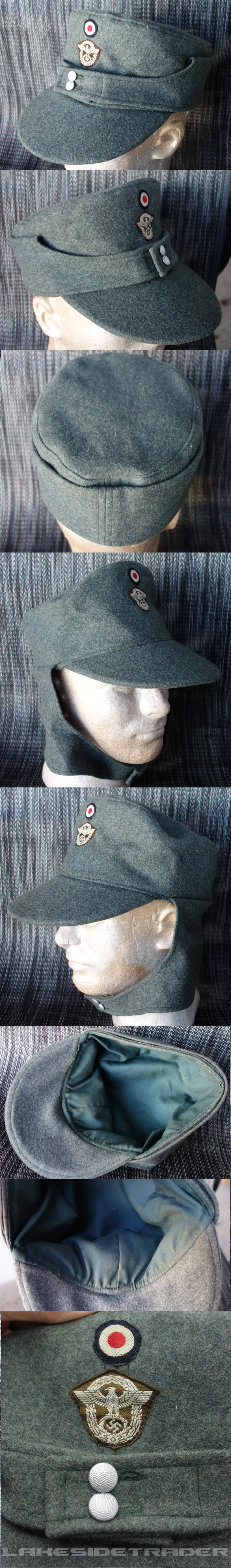 Police M43 EM/NCO Eastern People's Police Cap