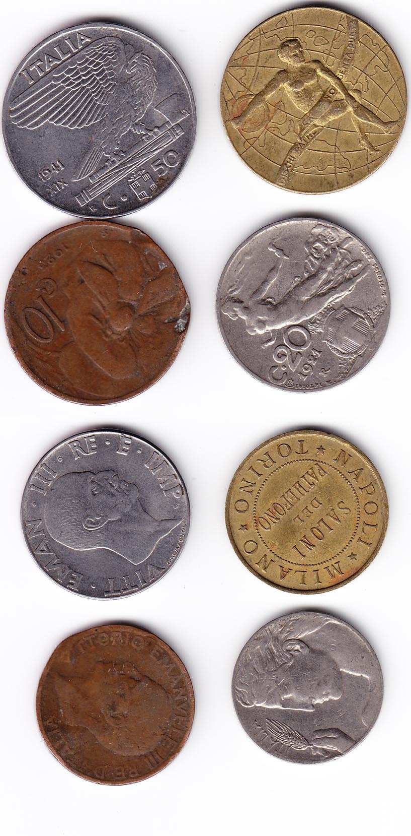 4 Italian Coins