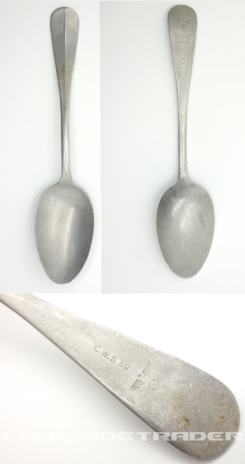 Mess Hall Spoon by C.W. S.39