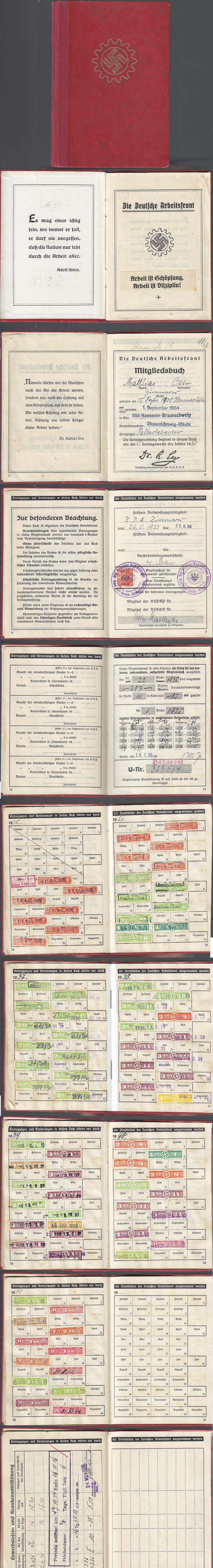 DAF Membership Book