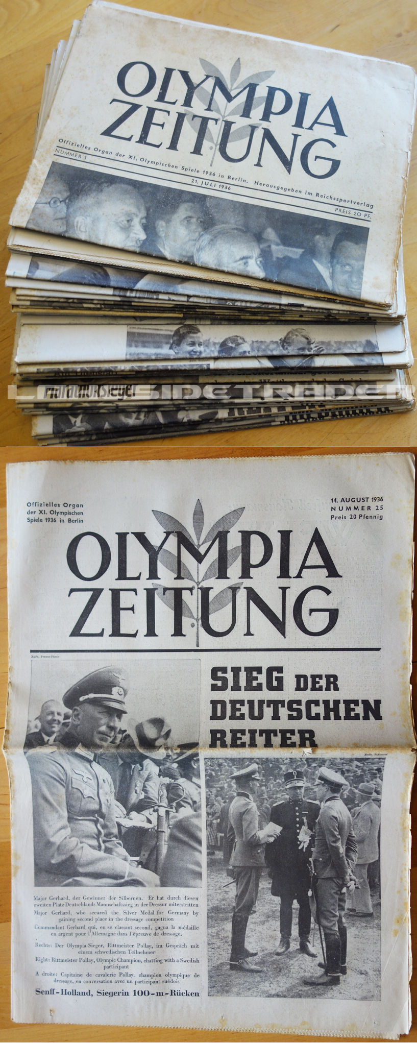 All 30 Editions of Olymiia Zeitung