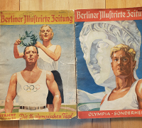 2 Olympic Themed Berliner Illustrirte Zeitung