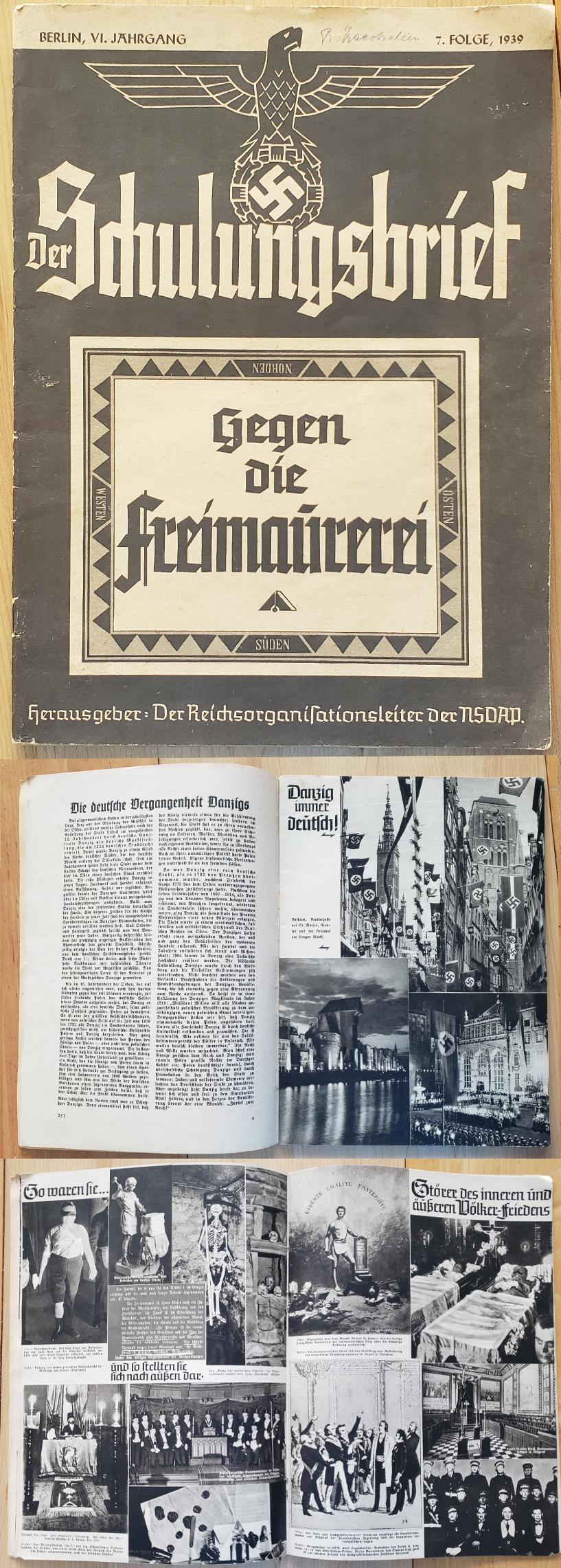 Der Schulungsbrief July 1939