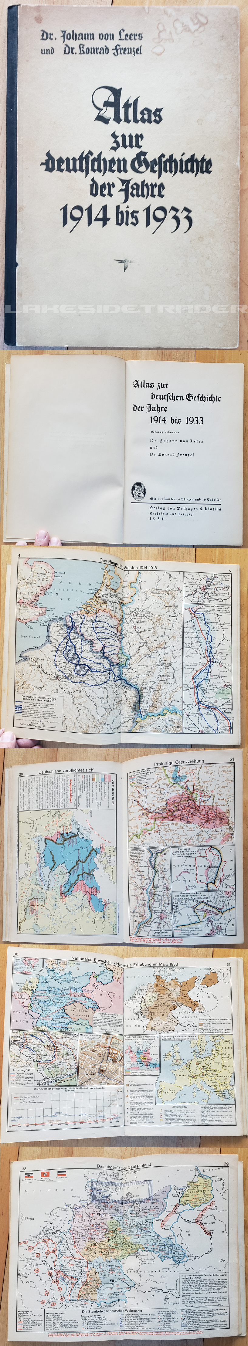 Atlas zur deutschen Geschichte der Jahre 1914 - 1933