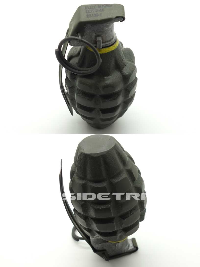 U.S. Pineapple Grenade Deactivated