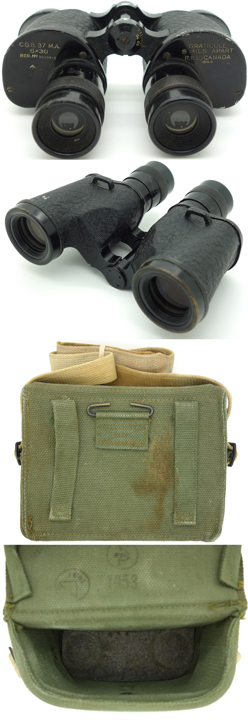 Canada, WWII - 6x30 Binoculars 1944