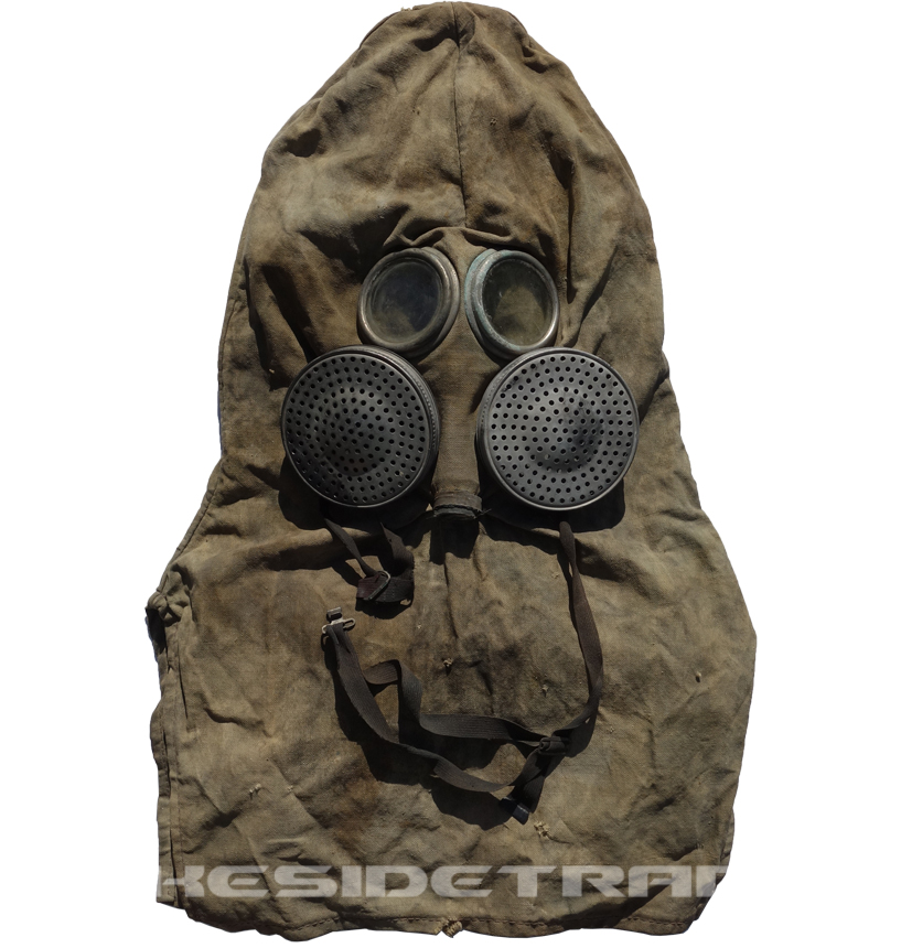 British/Canadian, WWI - PH Helmet with Respirator