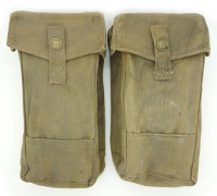 Canada, WWII - Two P37 Utility Pouches