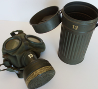 Jos. Ruess's Gas Mask & Canister