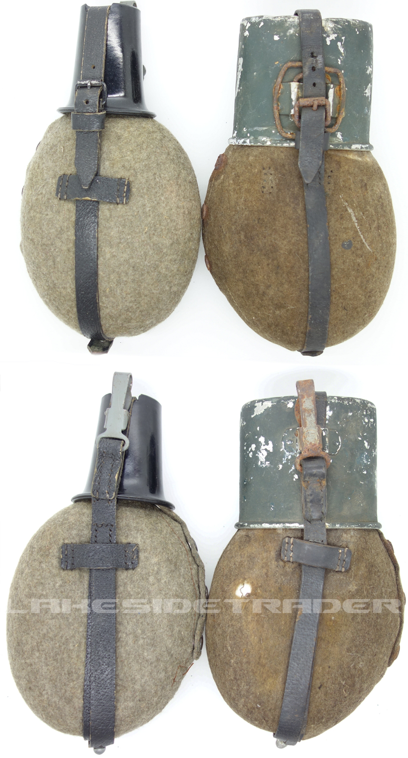 2 German Army Canteens