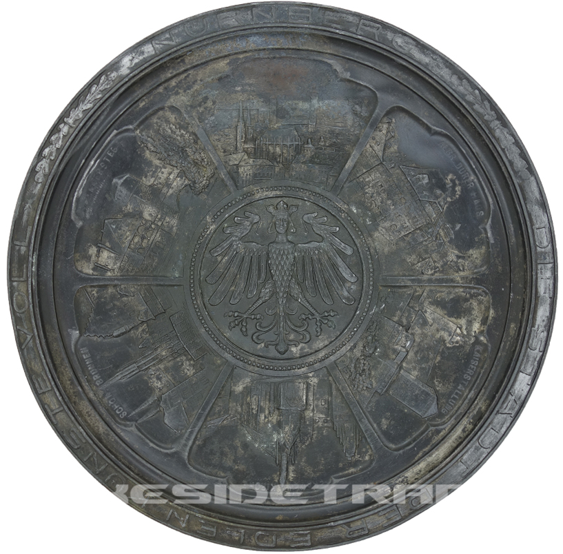 Nürnberg Pewter Souvenir Plate