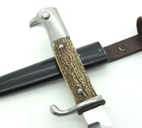 Imperial - Fighting Knife with Stag Grip Plates by Eickhorn