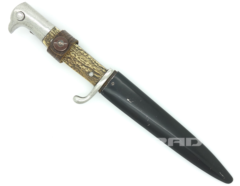 Imperial - Fighting Knife with Stag Grip Plates by Eickhorn