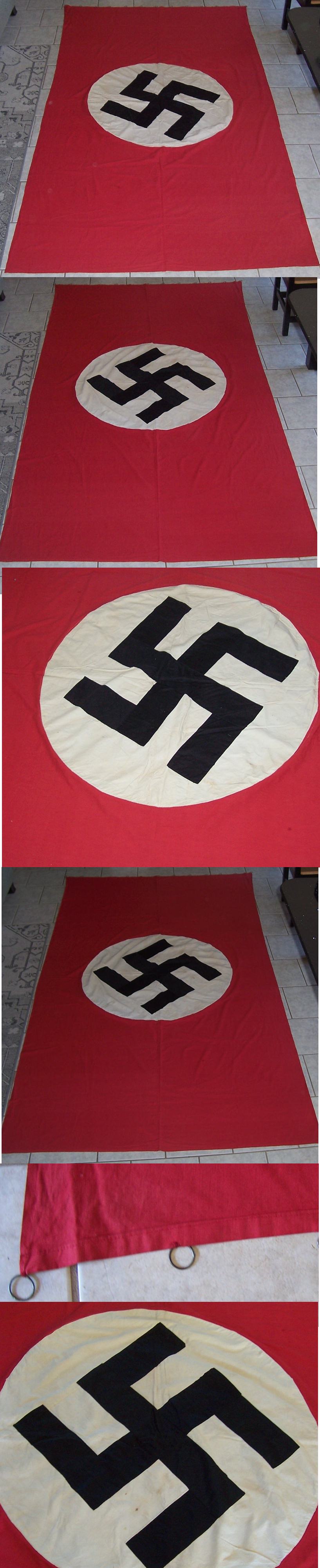 Huge NSDAP Rally Banner