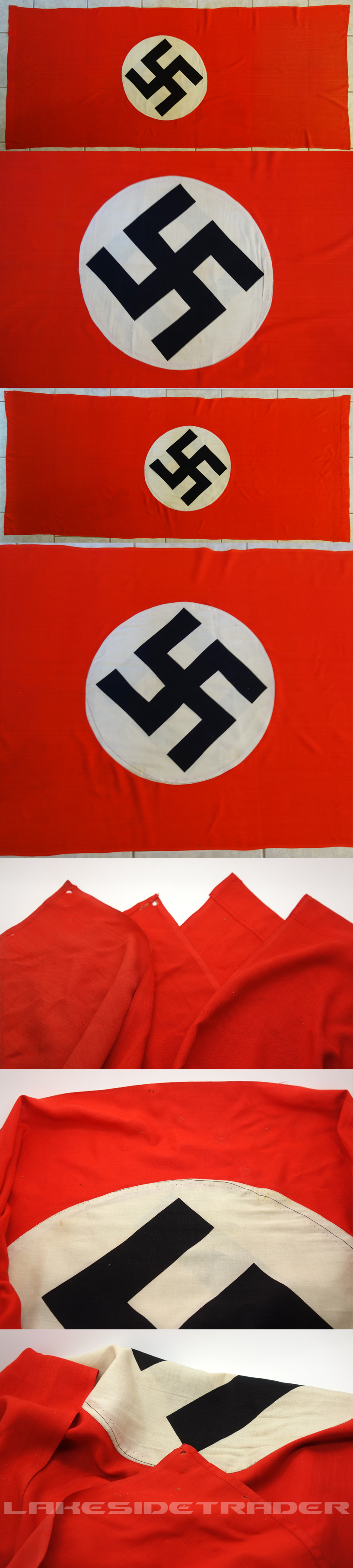 2 Sided NSDAP House Banner