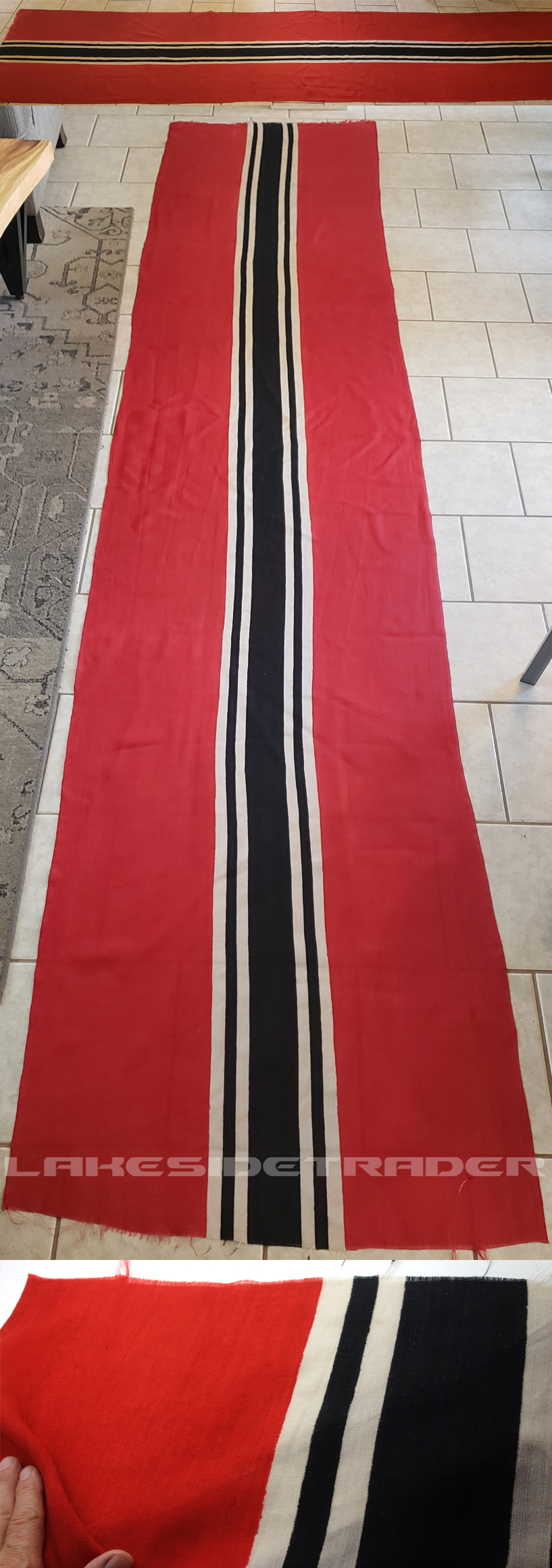 Large piece of NSDAP Street Banner