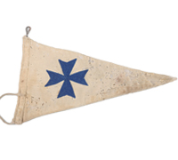 Maltese Cross Pennant