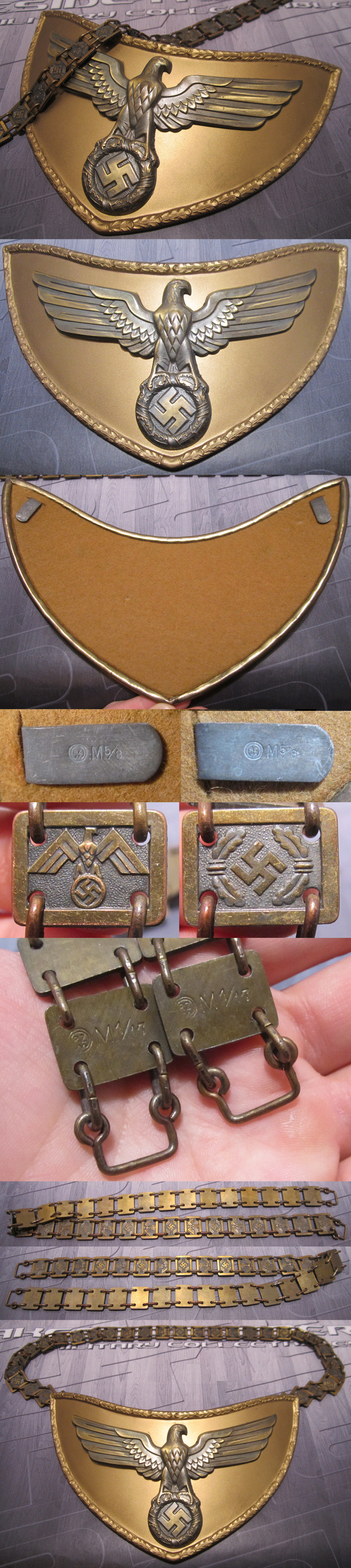 Early NSDAP Political Leaders Gorget